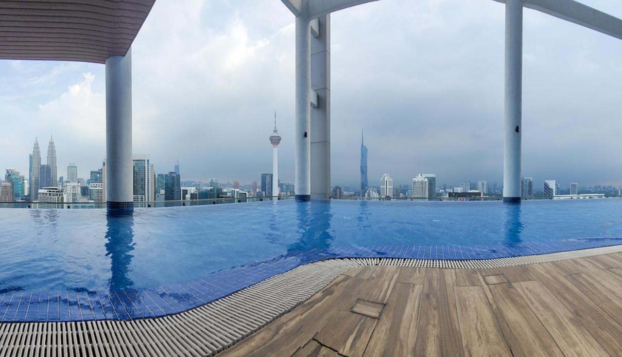 Lx 39A Balcony Klcc View 1 Bedroom Infinity Pool Kuala Lumpur Exteriér fotografie